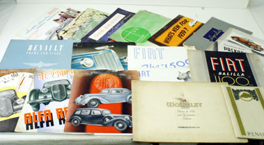 Lot 76 - Pre-War Sales Brochures