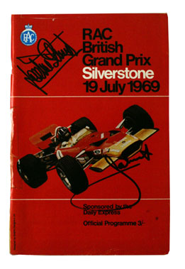 Lot 612 - Signed 1969 British Grand Prix Programme