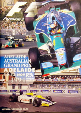 Lot 615 - Signed 1994 Australian Grand Prix Programme