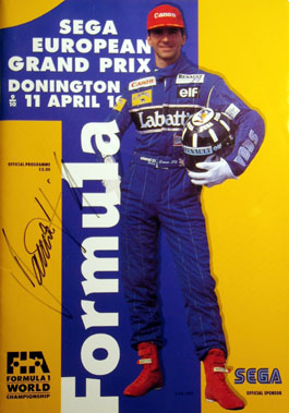 Lot 616 - 1993 European Grand Prix Programme
