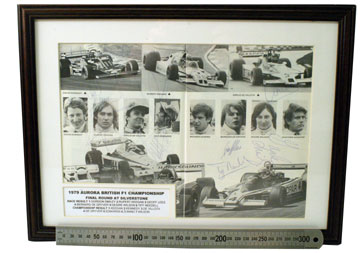 Lot 620 - Signed 1979 Aurora British F1 Championship Prog Ramme