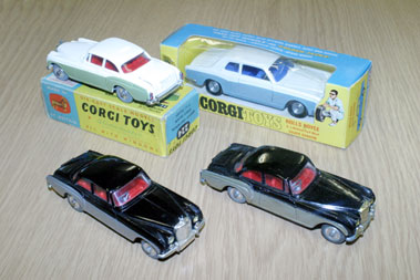 Lot 906 - Corgi Die-Cast Rolls-Royce/Bentley Models