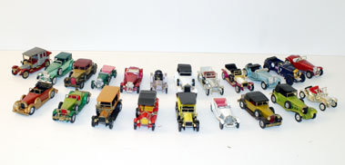 Lot 921 - Unboxed Matchbox Models Of Yesteryear Cars