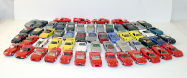 Lot 937 - 1:36 Scale Sports Car Die-Cast Models