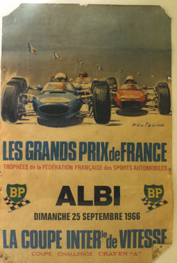 Lot 502 - 1966 Albi French Grand Prix Poster