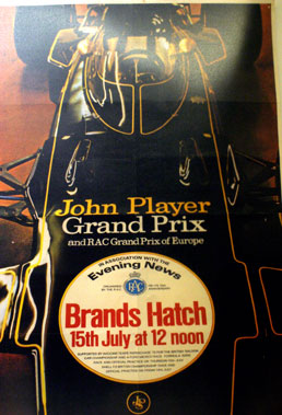Lot 505 - 1972 British Grand Prix Advertising Poster