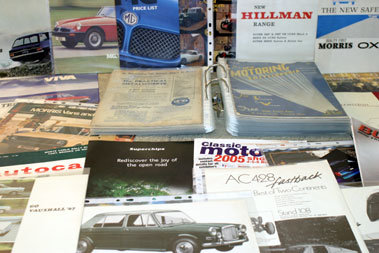 Lot 17 - Assorted British Sales Brochures & Others
