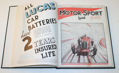 Lot 66 - Bound Motor Sport Volume 16 1940