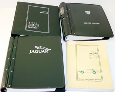 Lot 71 - Jaguar XJS & Xj Workshop Manuals