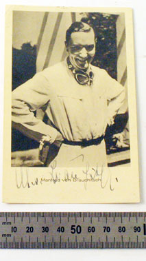 Lot 611 - Manfred Von Brauchitsch Signed Photograph