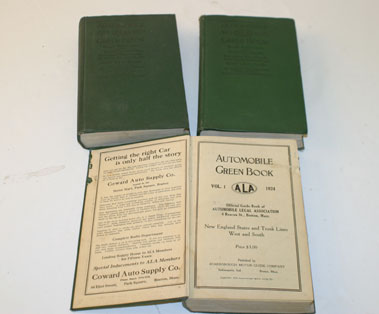 Lot 64 - Three Editions Of The Automobile Green Book