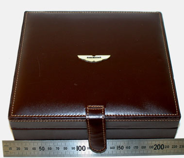 Lot 205 - Aston Martin Badged Backgammon Set