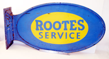 Lot 820 - Rootes Service Garage Wall Sign