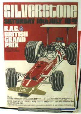 Lot 528 - British Grand Prix Posters