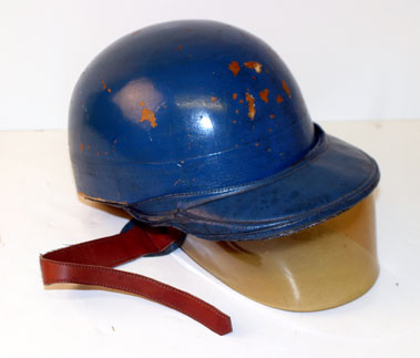 Lot 910 - Herbert Johnson Crash Helmet With Visor