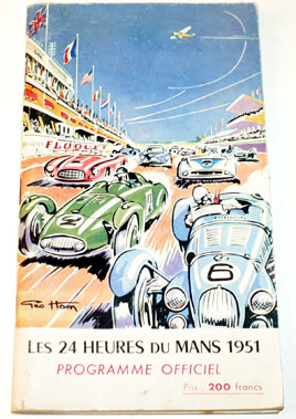 Lot 915 - 1951 Le Mans 24hrs Programme