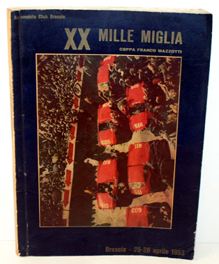 Lot 922 - 1953 Mille Miglia Programme And Souvenir Towel