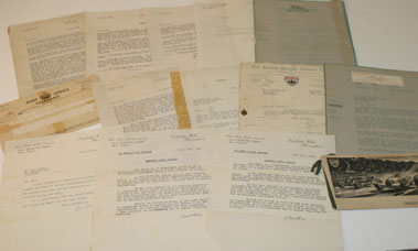 Lot 927 - Pre-War Correspondence