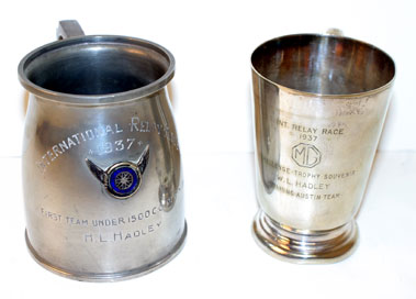 Lot 940 - 1937 Brooklands International Relay Race Trophies