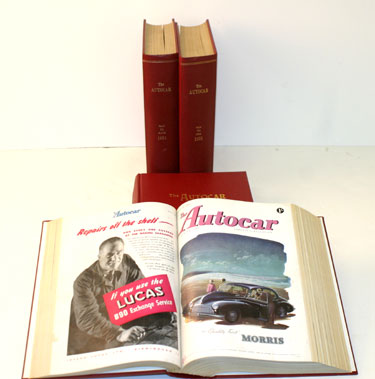 Lot 4 - Bound The Autocar Magazine 1946-1957