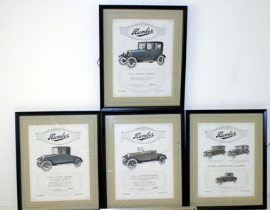 Lot 505 - Framed Early Humber Prints