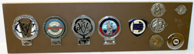 Lot 312 - Assorted Car Badges & Dashboard Medallions