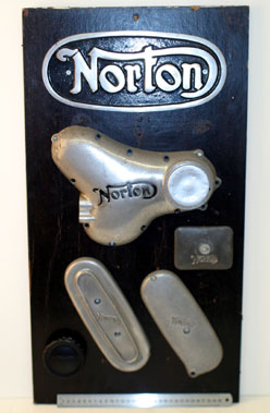 Lot 401 - Norton Themed Wall Display