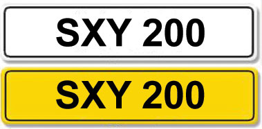 Lot 4 - Registration Number SXY 200