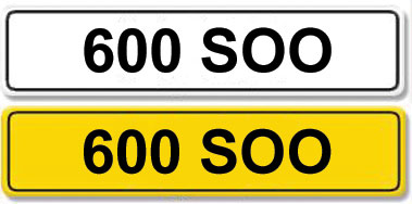 Lot 3 - Registration Number 600 SOO