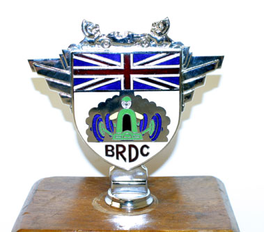 Lot 326 - Brdc Members Car Badge