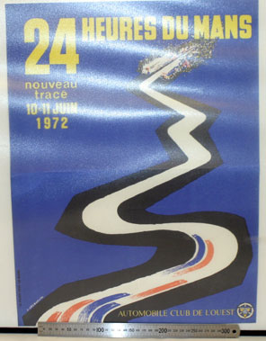 Lot 508 - 1972 Le Mans 24 Hrs Advertising Poster