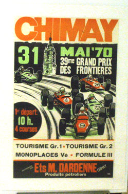 Lot 510 - 1970 Chimay Grand Prix Poster