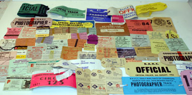 Lot 701 - Assortment Of Racing Event Tickets And Passes