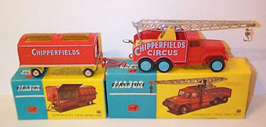 Lot 229 - Corgi Major Toys Chipperfields Circus Vehicles