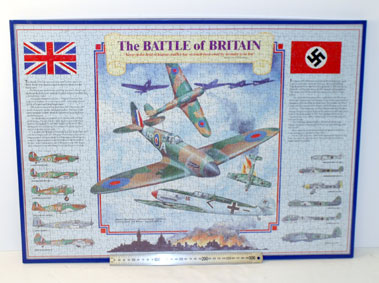 Lot 417 - Battle Of Britain Jigsaw & Print