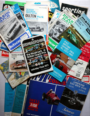 Lot 58 - Assorted Race Programmes & Autocourse