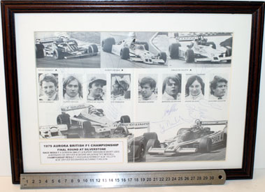 Lot 617 - Signed 1979 Aurora British F1 Championship Prog Ramme