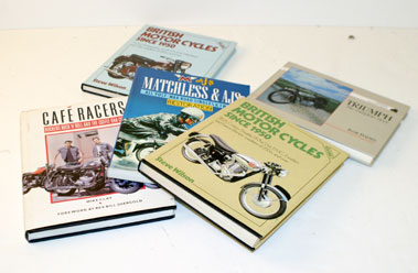 Lot 421 - Quantity Of Motorcycle Marque Histories & Classic Bike Books