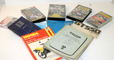 Lot 422 - Quantity Of Motorcycle Owners & Workshop Manuals