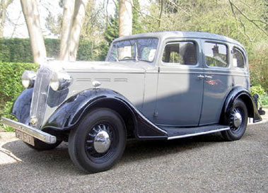 Lot 55 - 1936 Vauxhall DY 12/6 Saloon