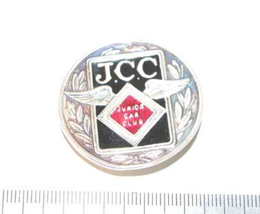 Lot 704 - Jcc Junior Car Club Brooklands Lapel Badge