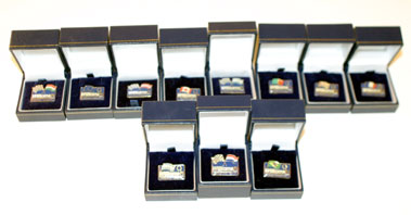 Lot 201 - Williams F1 Pin Badges