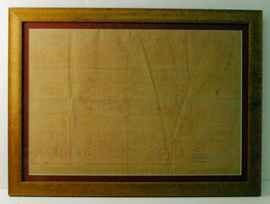 Lot 502 - 1929 Bentley 4.5 Litre Blower Scale Drawing By Gerald Wingrove