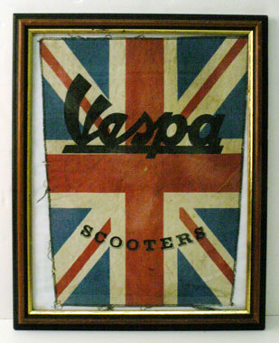 Lot 404 - Vespa Scooters Flag