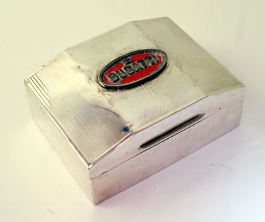 Lot 204 - Bugatti Badged Cigarette Box