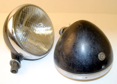 Lot 309 - Lucas Electric Headlamps