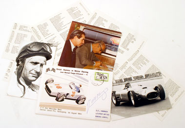 Lot 611 - Juan-Manuel Fangio Signature