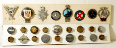 Lot 313 - Assorted Motor Car Badges & Caps