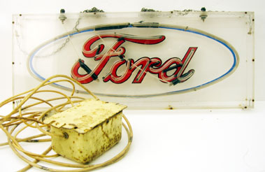 Lot 803 - Ford Illuminated Lightbox