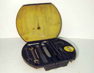 Lot 324 - Jaguar Spare Wheel Mounted Toolkit